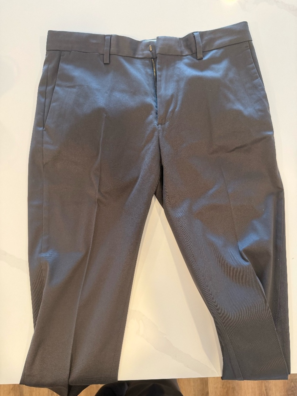 Banana Republic Fulton Skinny Fit Chinos Pants Men’s 32x32 Gray Dress Casual
